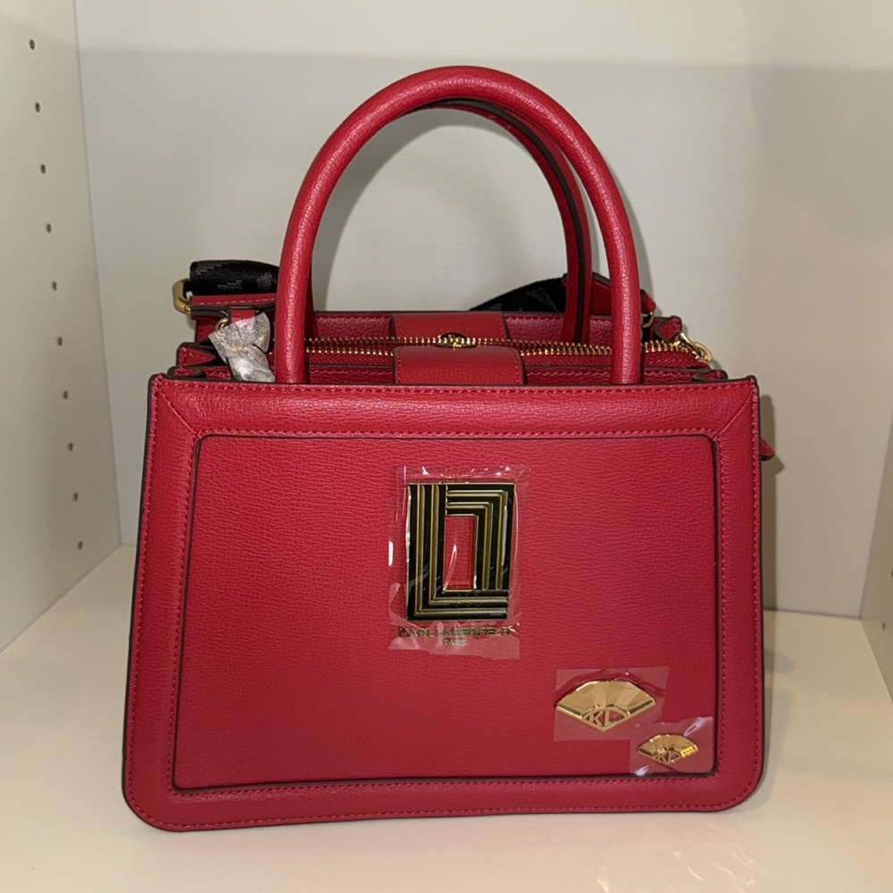 Karl Lagerfeld Paris‎ Leather Satchel